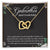 Godmother And Godchild Necklace Godmother & Goddaughter Giftgodmother And Godson Necklace Godmother Necklace Gift Godmother Necklace Box Interlocking Hearts Necklace
