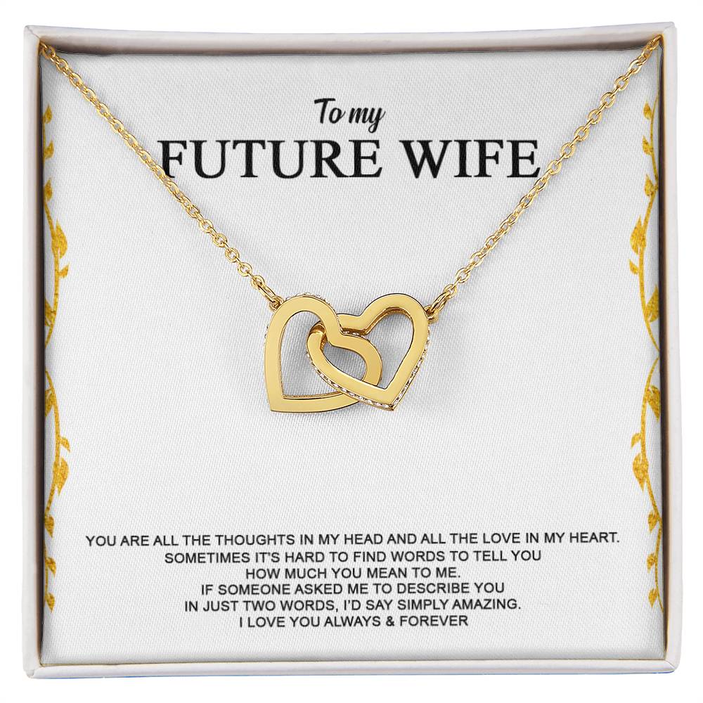 Interlocking Hearts Necklace For Your Future Wife