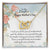 To My Daughter - Happy Mother'S Day - Interlocking Hearts Necklace - Gift For Daughter