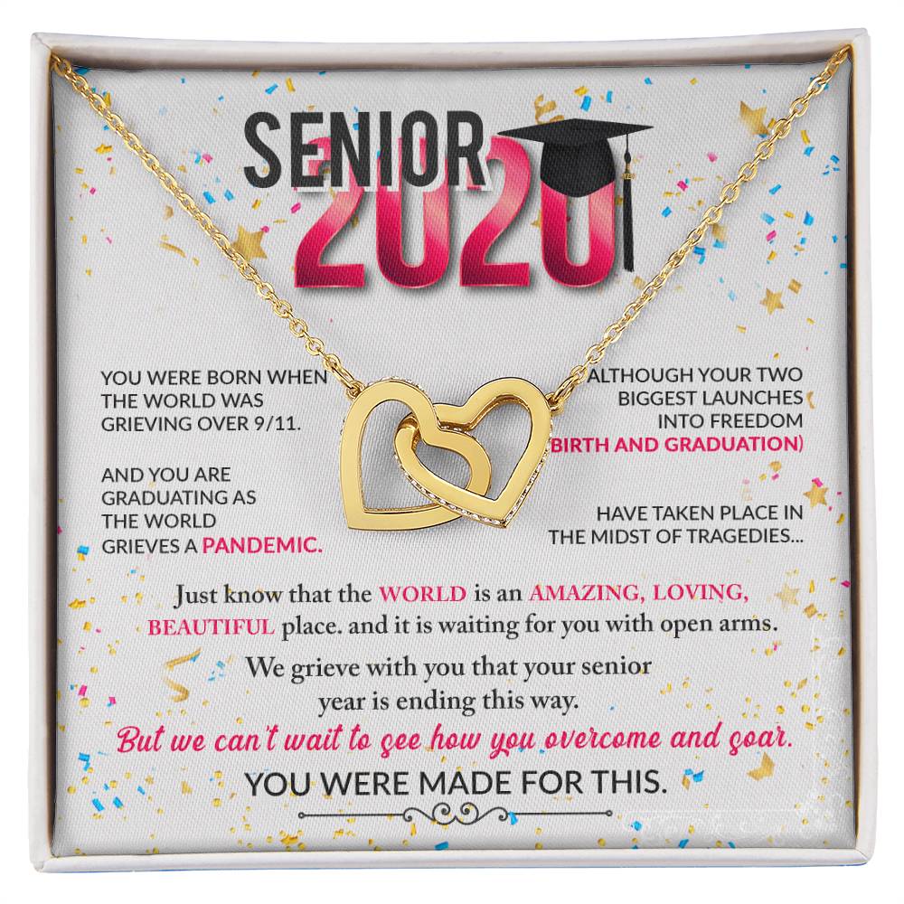 Graduation - Interlocking Hearts Interlocking Hearts Necklace