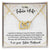 Gift For Feature Wife Necklace Jewellery Interlocking Hearts Necklace