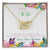Gift For Wife Interlocking Hearts Necklace