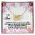 Mom Daughter Gift Mother'S Day Interlocking Hearts Necklace