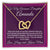 Personalize It Linked Hearts Necklace Gift For Daughter From Mom Interlocking Hearts Necklace