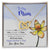Mother'S Day From Son - You Gave Me Life - Interlocking Hearts Necklace