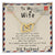 To My Wife - I Love You Message - Tmw17 Interlocking Hearts Necklace