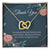 Thank You - Interlocking Hearts Interlocking Hearts Necklace