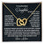 Your First Breath Interlocking Hearts Necklace