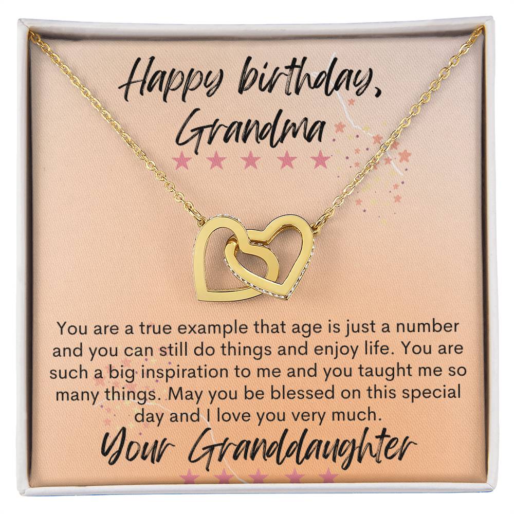 A Beautiful Birthday Gift For Grandma - The Stunning Interlocking Hearts Necklace