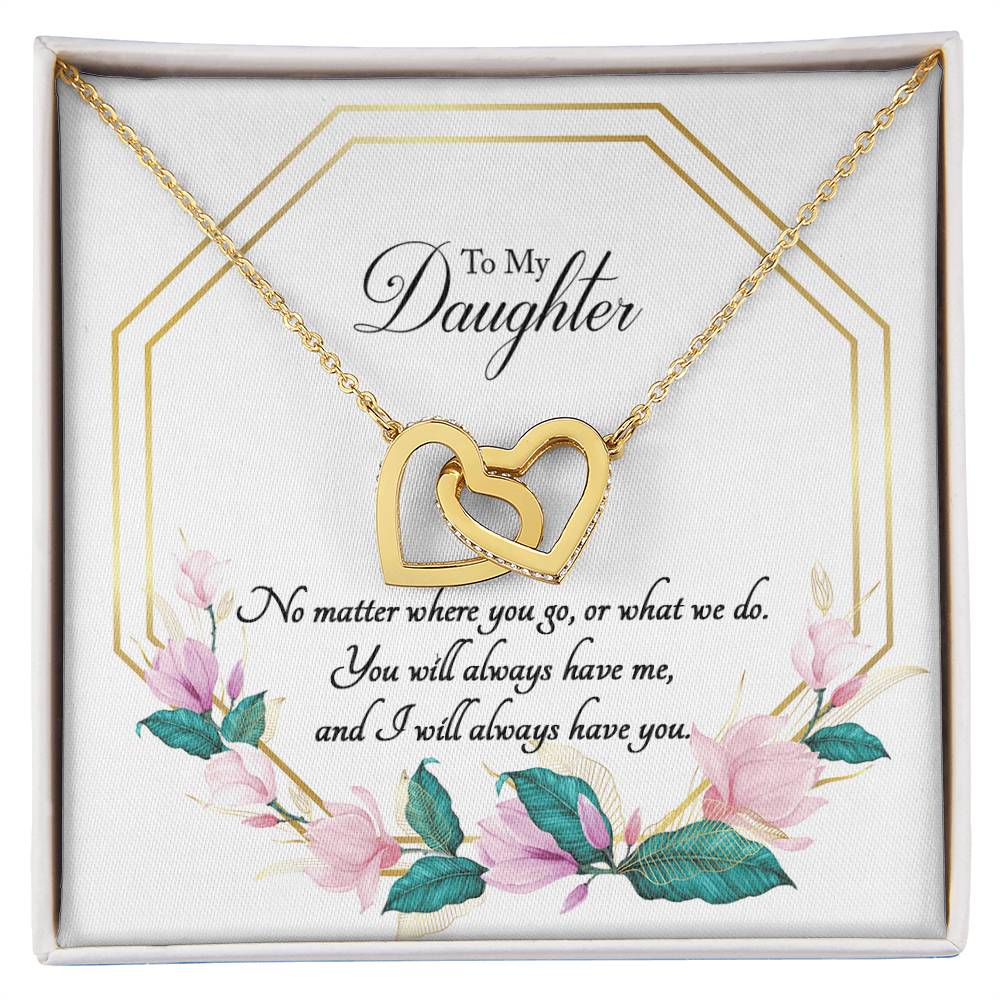 You And Me - Interlocking Hearts Interlocking Hearts Necklace