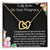 Interlock Love Necklace To My Bestie On Her Pregnancy Interlocking Hearts Necklace