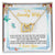 To My Wife - Interlocking Hearts Necklace - So-30