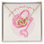 The Key Of My Heart Is Yours Interlocking Hearts Necklace