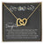 Gift For Daughter Interlocking Hearts Necklace