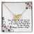 Mother'S Day Gift For Wife Interlocking Hearts Necklace