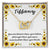 You Are Braver Than You Believe Interlocking Hearts Necklace