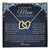 To My Mom On My Wedding Day Necklace Interlocking Hearts Necklace