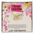 To My Dear Mom Happy Mother'S Day Interlocking Hearts Necklace