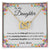 To My Daughter Necklace From Mom - Mother Daughter Necklace Set Of Interlocking Hearts Necklace