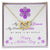 Mom Mama Mamy Interlocking Hearts Necklace