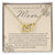 15 Loss Of Mother Interlocking Hearts Necklace
