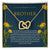 Brother Loss Interlocking Hearts Necklace