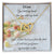 Gift For Mom - Interlocking Heart Necklace With Cubic Zirconia Interlocking Hearts Necklace