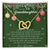 To My Granddaughter Interlocking Hearts Necklace Message Card