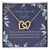 Unbiological Sister Interlocking Hearts Necklace