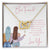 To My Amazing Best Friend - 2 Hearts Interlocking Hearts Necklace