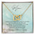 You Are The World Mother'S Day Double Hearts Interlocking Hearts Necklace