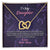 Interlocked Hearts Necklace - Best Friend Interlocking Hearts Necklace