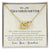 Gift For Granddaughter - Interlocking Hearts Necklace