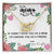 If I Didn'T Have You As My Mom I'D Choose You As My Friend Necklace Interlocking Hearts Necklace