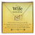 To My Wife - Love Card And Necklace Interlocking Hearts A Interlocking Hearts Necklace