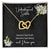 Unbiological Sister Necklace Naomi Had Ruth Twin Hearts Interlocking Hearts Necklace