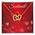 To My Soulmate Lux Necklace Gift Set Interlocking Hearts Necklace