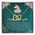 Mother And Daughter Their Hearts As One Interlocking Hearts Necklace Mother'S Day Message Card