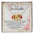 To My Granddaughter Necklaces Interlocking Hearts Necklace