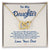Collection Daughter - My Daughter Forever - Interlocking Hearts Necklace