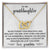 Never Forget How Beautiful - Interlocking Hearts Necklace - Gd09