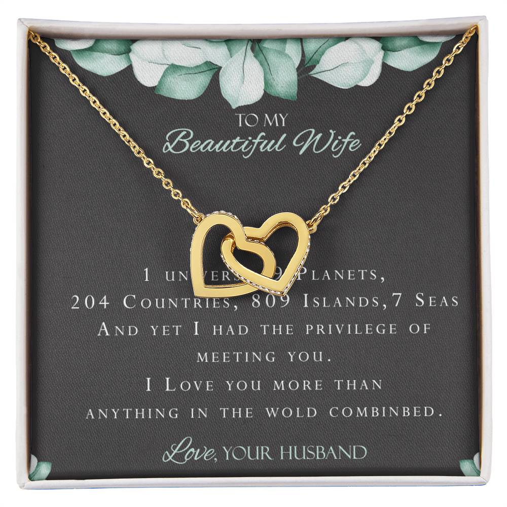 More Than Anything - Interlocking Hearts Interlocking Hearts Necklace