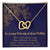 In Loving Memory Of Your Mother - Interlocking Necklace Interlocking Hearts Necklace