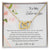 To My Sister-In-Law Interlocking Hearts Necklace