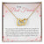 To My Best Friend - You Came Into My Life Unexpectedly - Interlocking Hearts Necklace