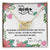 Mothers And Daughters Are Never Truly Apart Necklace Interlocking Hearts Necklace