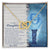 To My Daughter - I Can Promise To Love You For The Rest Of Mine- Interlocking Heart Necklace Interlocking Hearts Necklace