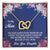 Mom Daughter Gift Mother'S Day Interlocking Hearts Necklace