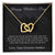 Mother'S Day- Interlocking Hearts- Favorite Soldier Interlocking Hearts Necklace