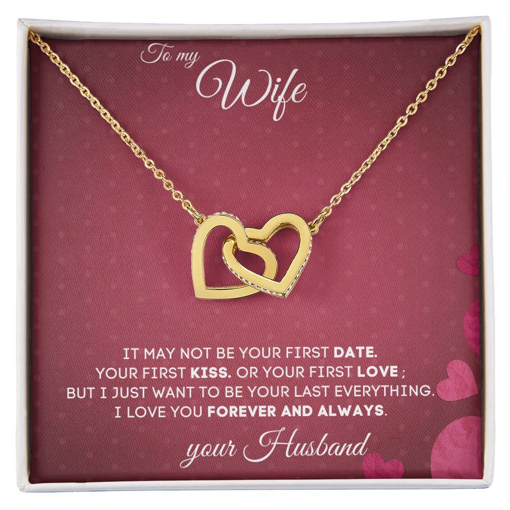 Gift For Wife It May Not Be Interlocking Hearts Necklace